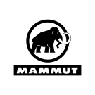 Schwarzes geometrisches Katzenlogo, das einem stilisierten Panthergesicht ähnelt, mit dem Schriftzug „DYNAFIT“ in Fettdruck darunter, das Eleganz und Kraft vermittelt.